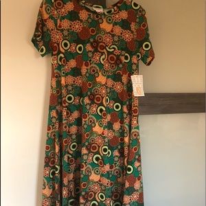 LuLaRoe Carly Retro Dress